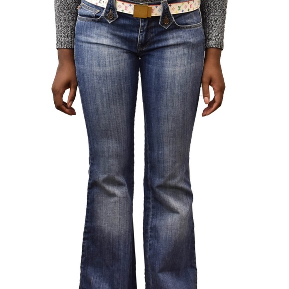 BURBERRY London: Blue, Boot-cut Denim Jeans Sz: 28 - Picture 1 of 9